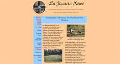 Desktop Screenshot of lajicarita.org